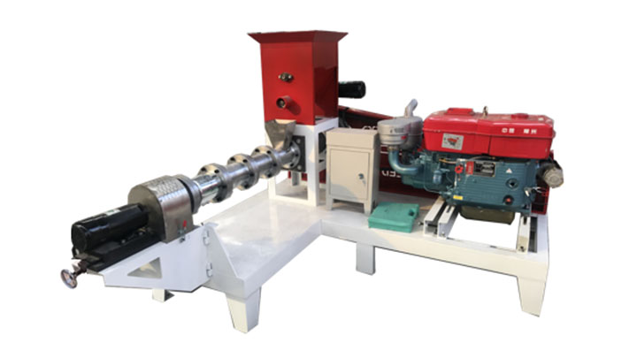 small scale guppyl fish feed extruder machine parts in Tanzania